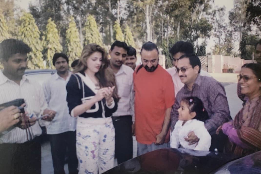 Mamta Kulkarni at Hotel Vasant from the family archive